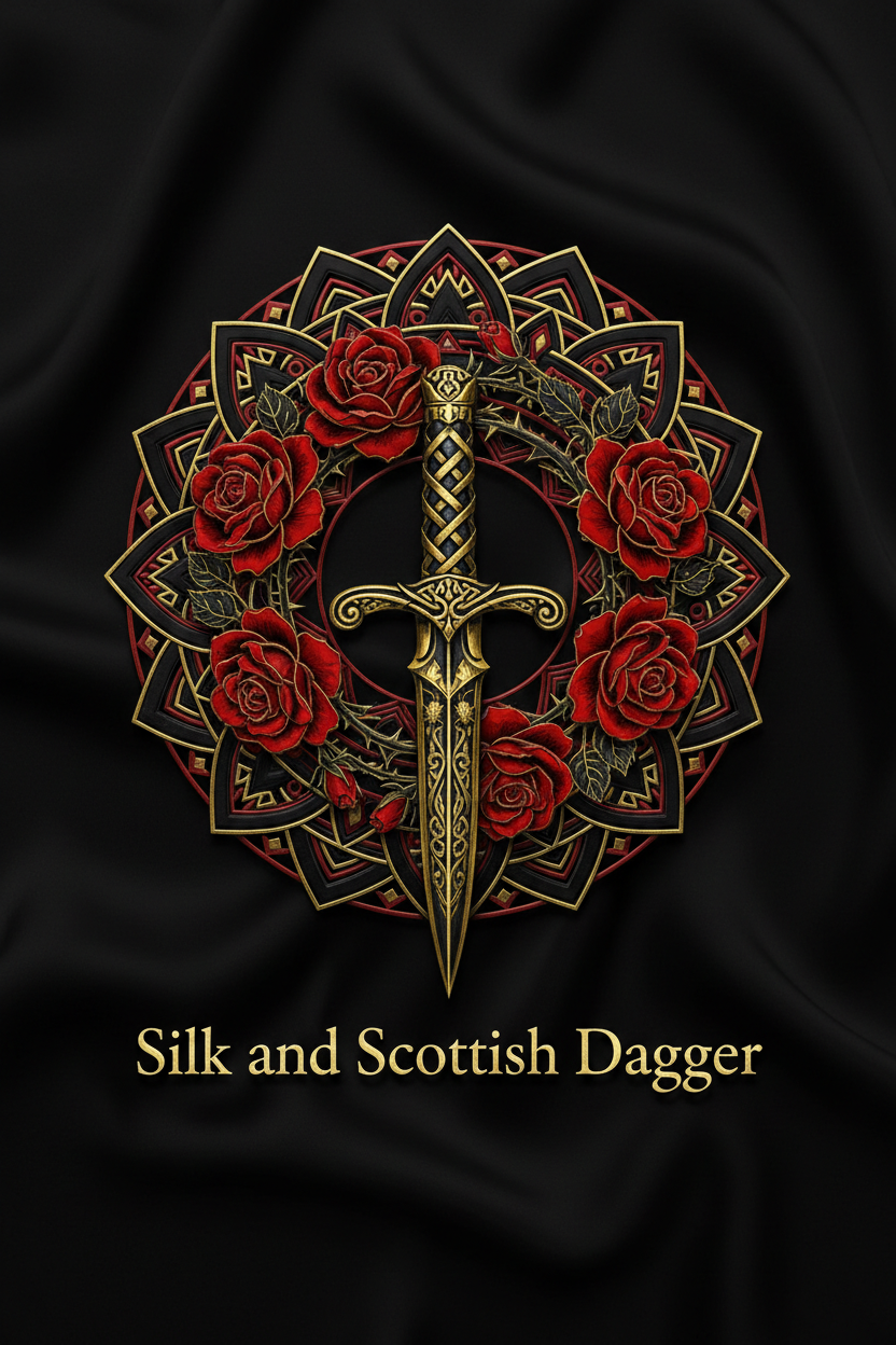 Silk and Scottish Dagger